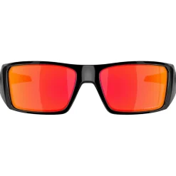 Lunettes de soleil Oakley Heliostat Polished Black Prizm Ruby