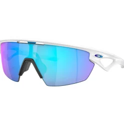 Lunettes de soleil Oakley Sphaera Matte White Prizm Sapphire Polarized