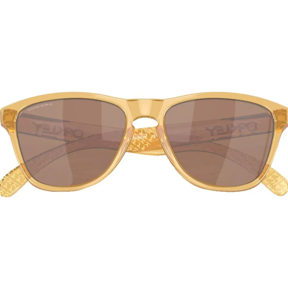 Lunettes de soleil Oakley Frogskins Xs Km Light Curry Prizm Tungsten
