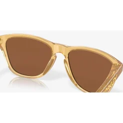 Lunettes de soleil Oakley Frogskins Xs Km Light Curry Prizm Tungsten