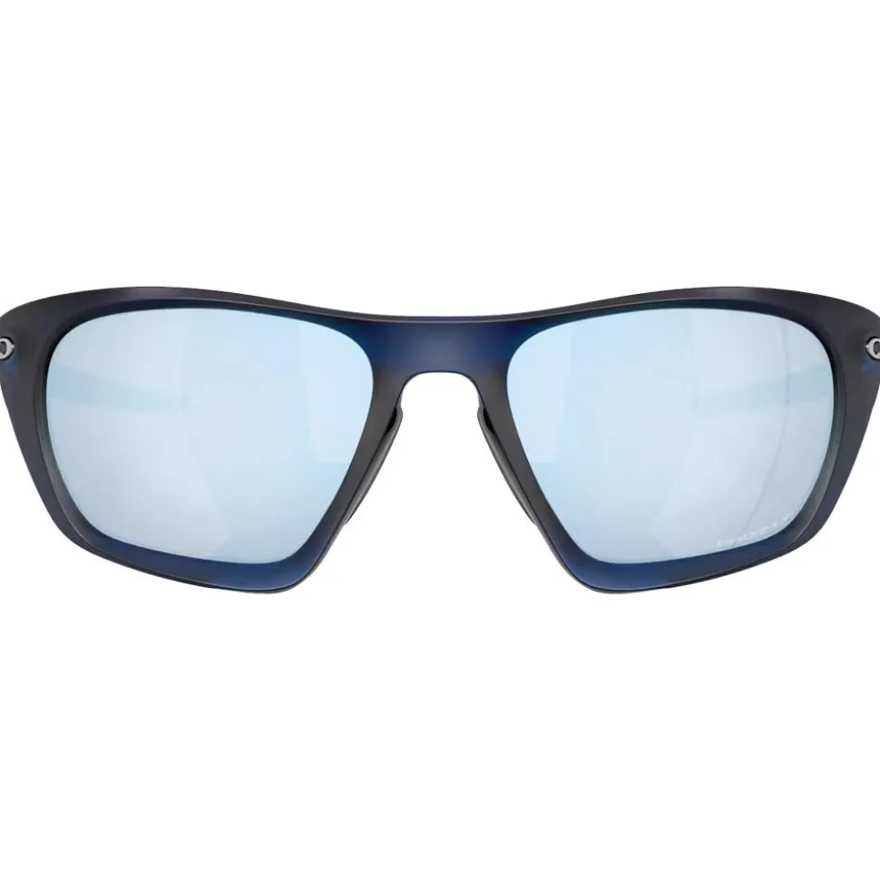 Lunettes de soleil Oakley Lateralis Matte Transparent Blue Prizm Deep Water Polarized
