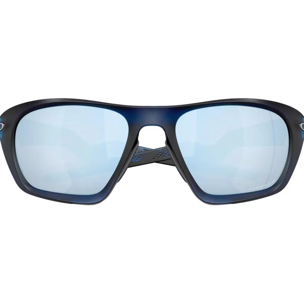 Lunettes de soleil Oakley Lateralis Matte Transparent Blue Prizm Deep Water Polarized