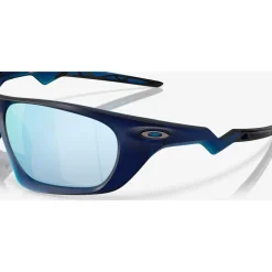 Lunettes de soleil Oakley Lateralis Matte Transparent Blue Prizm Deep Water Polarized
