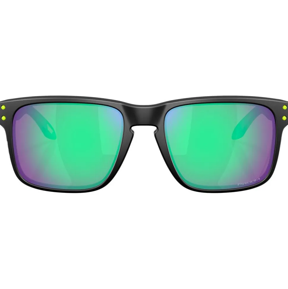 Lunettes de soleil Oakley Holbrook Court Collection Matte Black Prizm Road Jade