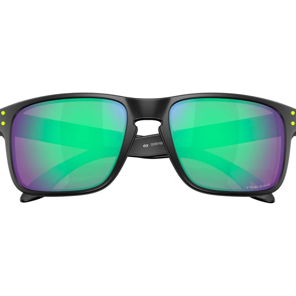 Lunettes de soleil Oakley Holbrook Court Collection Matte Black Prizm Road Jade