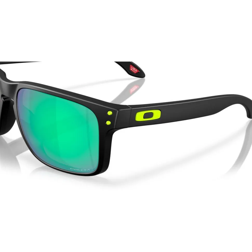 Lunettes de soleil Oakley Holbrook Court Collection Matte Black Prizm Road Jade