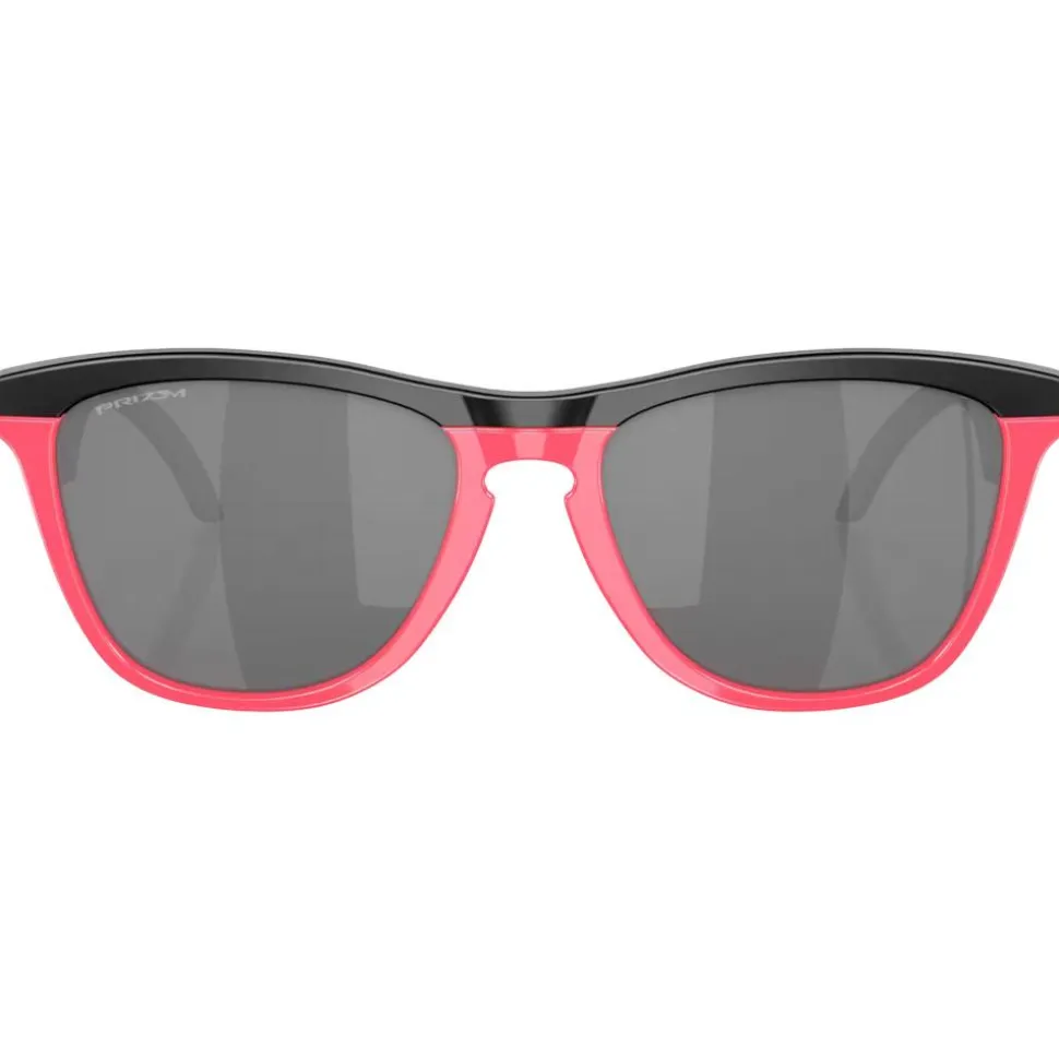 Lunettes de soleil Oakley Frogskins Matte Black Neon Pink Prizm Black