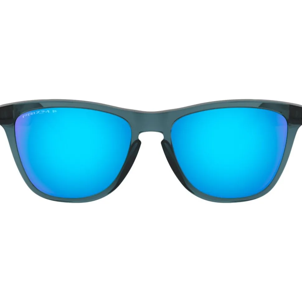 Lunettes de soleil Oakley Frogskins Crystal Black Prizm Sapphire Polarized