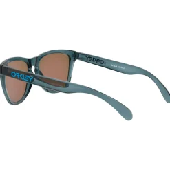 Lunettes de soleil Oakley Frogskins Crystal Black Prizm Sapphire Polarized