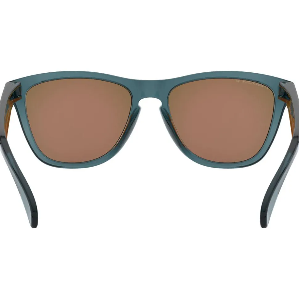 Lunettes de soleil Oakley Frogskins Crystal Black Prizm Sapphire Polarized