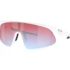 Lunettes de soleil Oakley Rslv Matte White Prizm Snow Sapphire