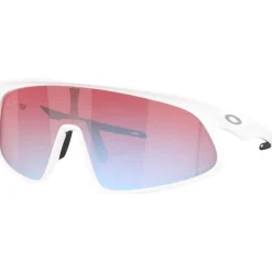 Lunettes de soleil Oakley Rslv Matte White Prizm Snow Sapphire