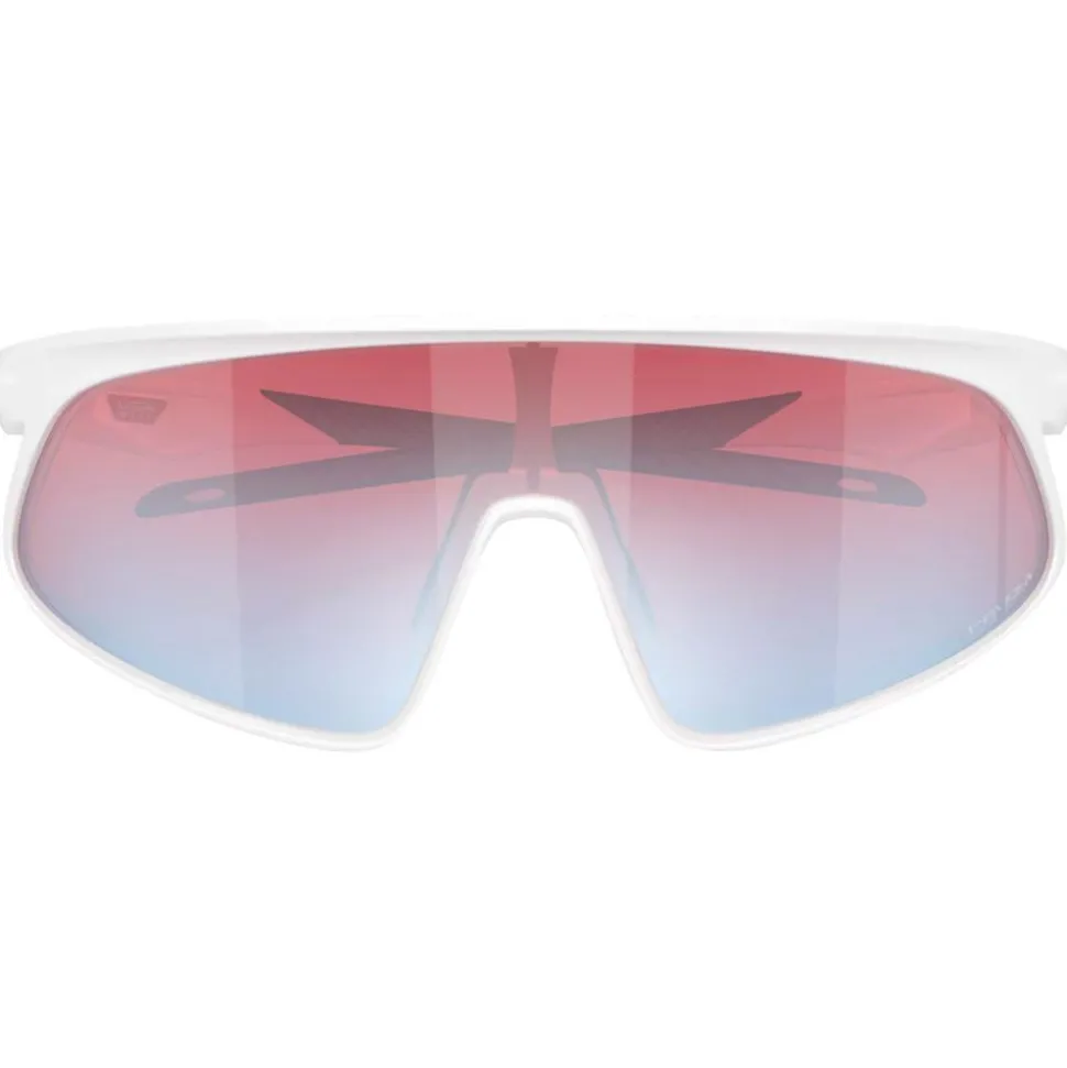 Lunettes de soleil Oakley Rslv Matte White Prizm Snow Sapphire