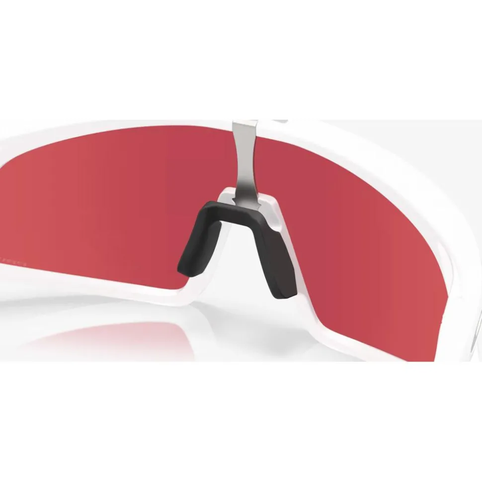 Lunettes de soleil Oakley Rslv Matte White Prizm Snow Sapphire
