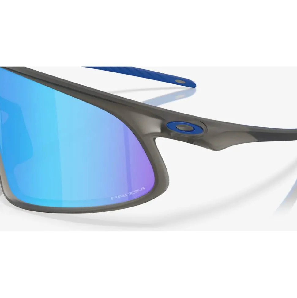 Lunettes de soleil Oakley Rslv Matte Grey Smoke Prizm Sapphire