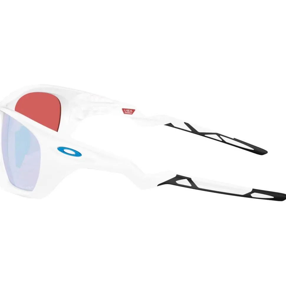 Lunettes de soleil Oakley Lateralis Matte White Prizm Snow Sapphire