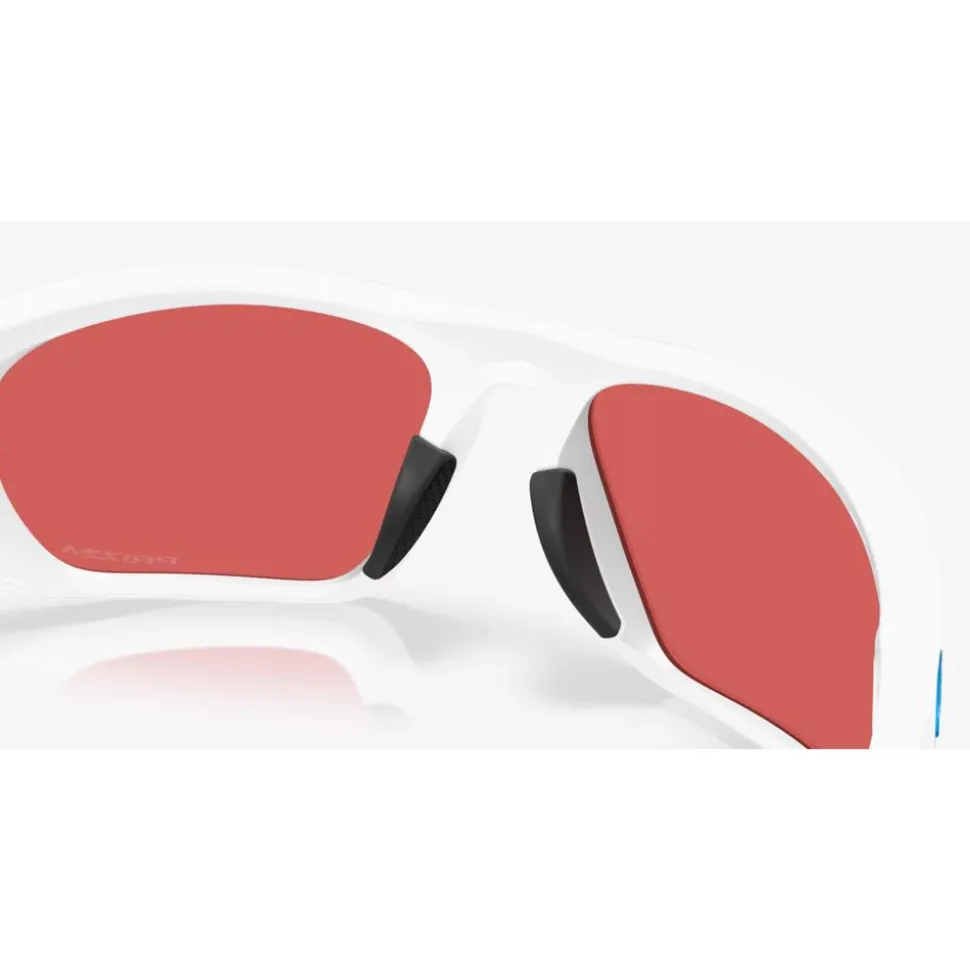 Lunettes de soleil Oakley Lateralis Matte White Prizm Snow Sapphire