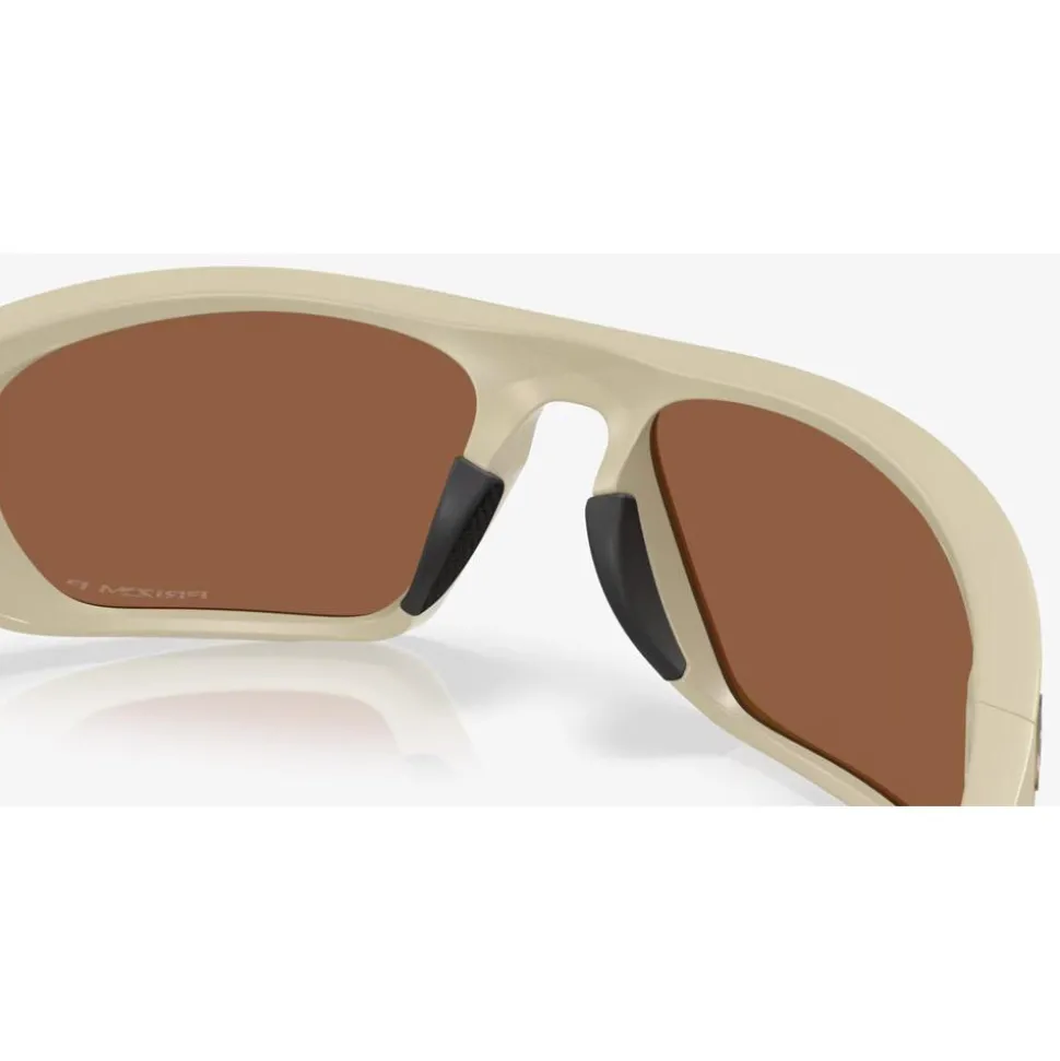 Lunettes de soleil Oakley Lateralis Matte Sand Tungsten Polarized