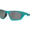 Lunettes de soleil Oakley Lateralis Matte Transparent Arctic Surf Prizm Black