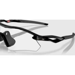 Lunettes de soleil Oakley Radar Plate Polished Black Clear To Black Iridium Photochromic