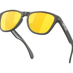 Lunettes de soleil Oakley Frogskins Xs Matte Grey Smoke Prizm 24k Polarized