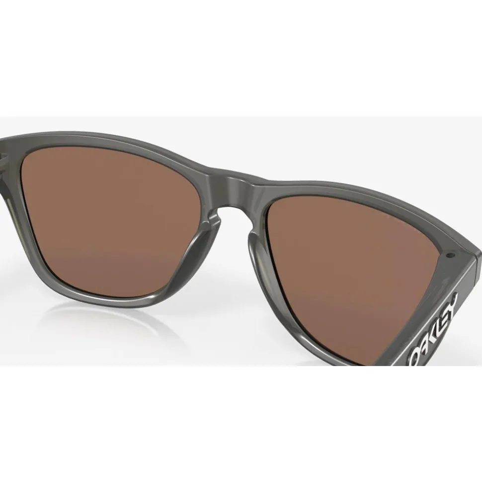 Lunettes de soleil Oakley Frogskins Xs Matte Grey Smoke Prizm 24k Polarized
