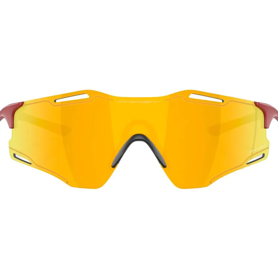 Lunettes de soleil Oakley Cybr Zero Matte Iron Red Prizm 24K