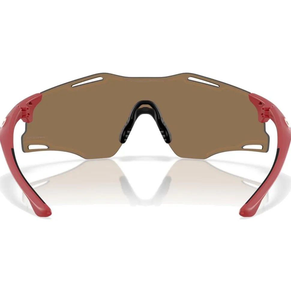 Lunettes de soleil Oakley Cybr Zero Matte Iron Red Prizm 24K