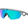 Lunettes de soleil Oakley Sphaera Matte Grey Ink Prizm Sapphire