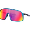 Lunettes de soleil Oakley Sutro Matte Cyan Blue Colorshift Prizm Road