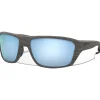 Lunettes de soleil Oakley Split Shot Woodgrain Prizm Deep Water Polarized