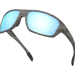 Lunettes de soleil Oakley Split Shot Woodgrain Prizm Deep Water Polarized