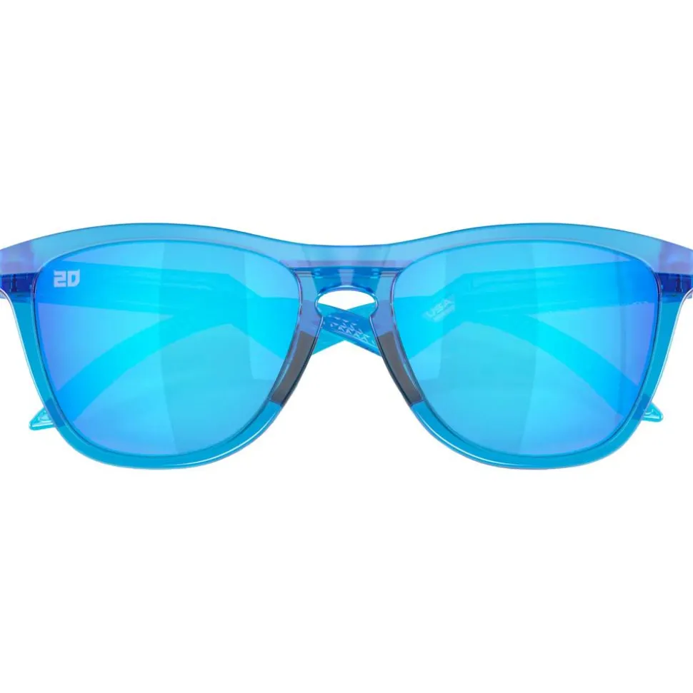 Lunettes de soleil Oakley Frogskins Hybrid Fabio Quartararo Signature Series Matte Acid Blue Prizm Sapphire