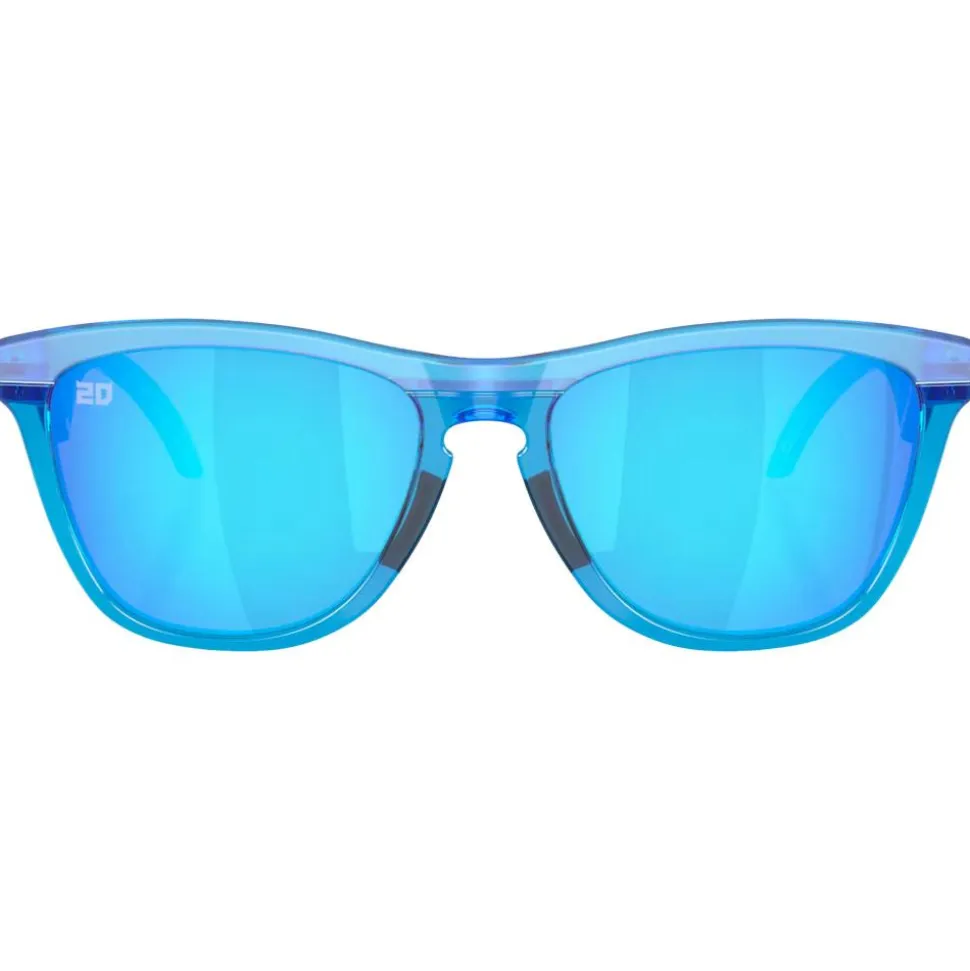 Lunettes de soleil Oakley Frogskins Hybrid Fabio Quartararo Signature Series Matte Acid Blue Prizm Sapphire