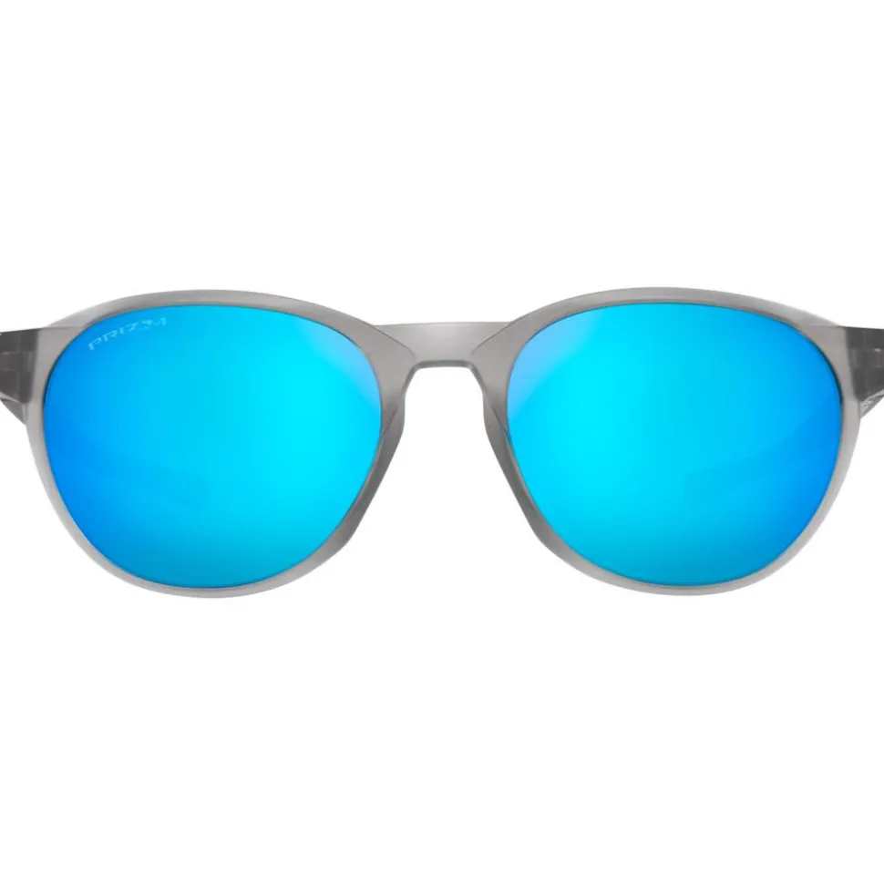 Lunettes de soleil Oakley Reedmace Matte Grey Ink Prizm Sapphire