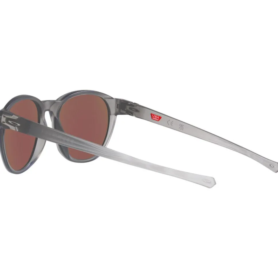 Lunettes de soleil Oakley Reedmace Matte Grey Ink Prizm Sapphire