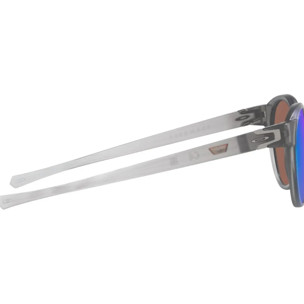 Lunettes de soleil Oakley Reedmace Matte Grey Ink Prizm Sapphire