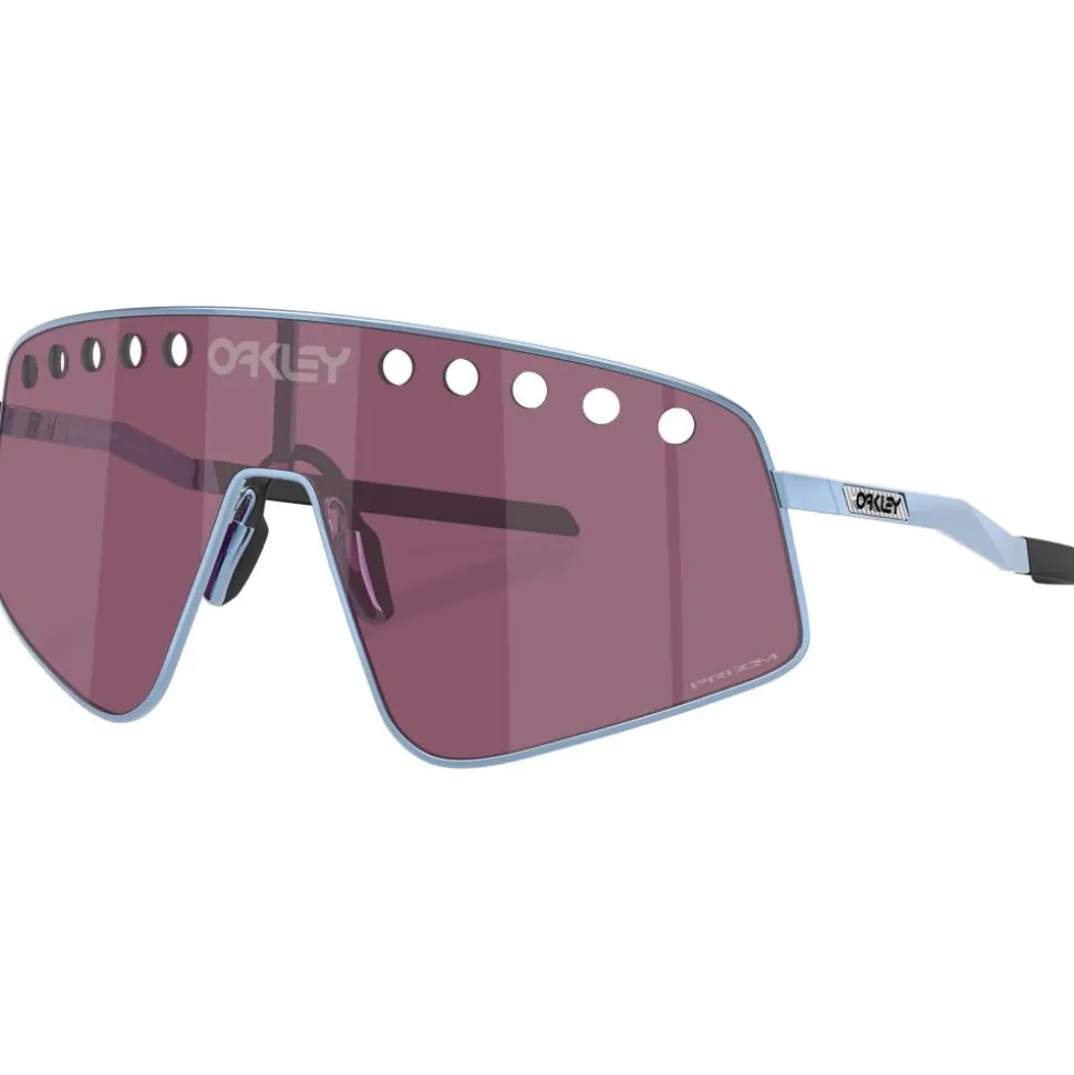 Lunettes de soleil Oakley Sutro Ti Sweep Ti Sweep Polished Stonewash Prizm Road