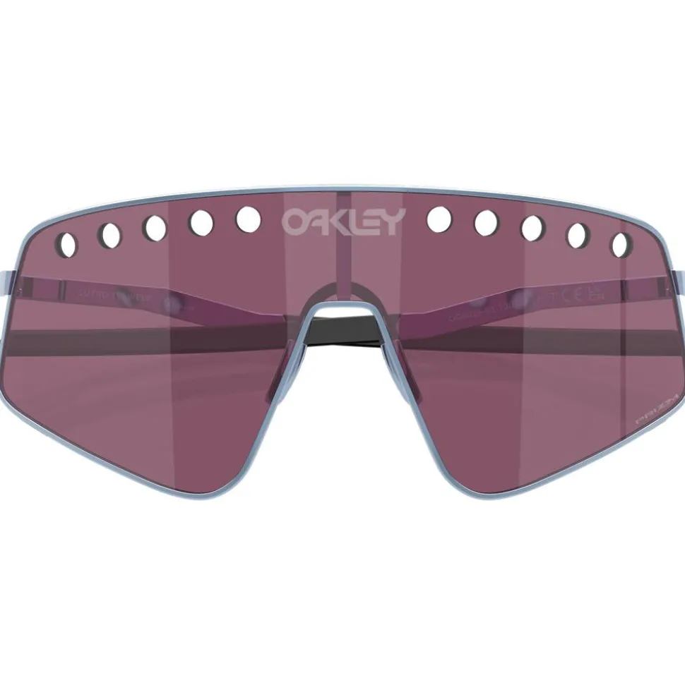 Lunettes de soleil Oakley Sutro Ti Sweep Ti Sweep Polished Stonewash Prizm Road