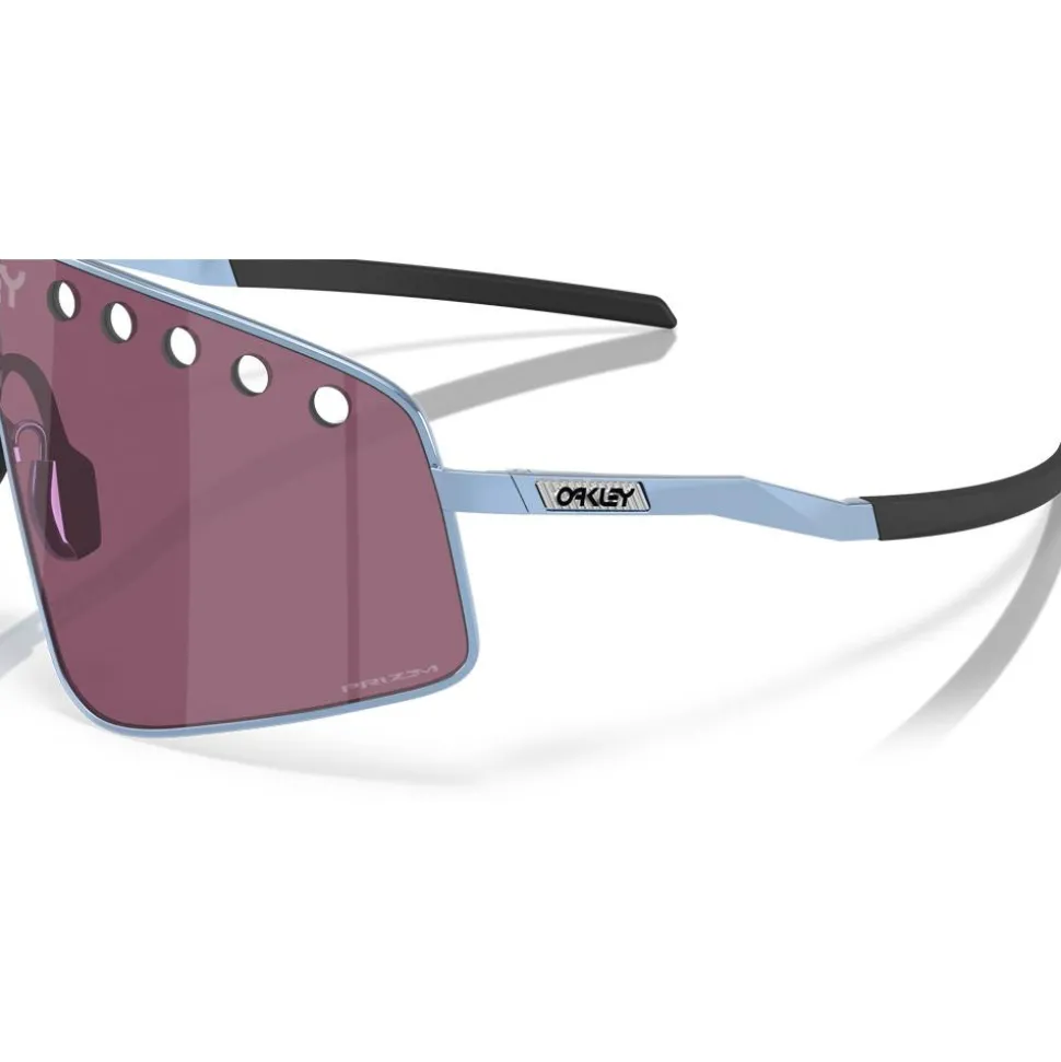 Lunettes de soleil Oakley Sutro Ti Sweep Ti Sweep Polished Stonewash Prizm Road