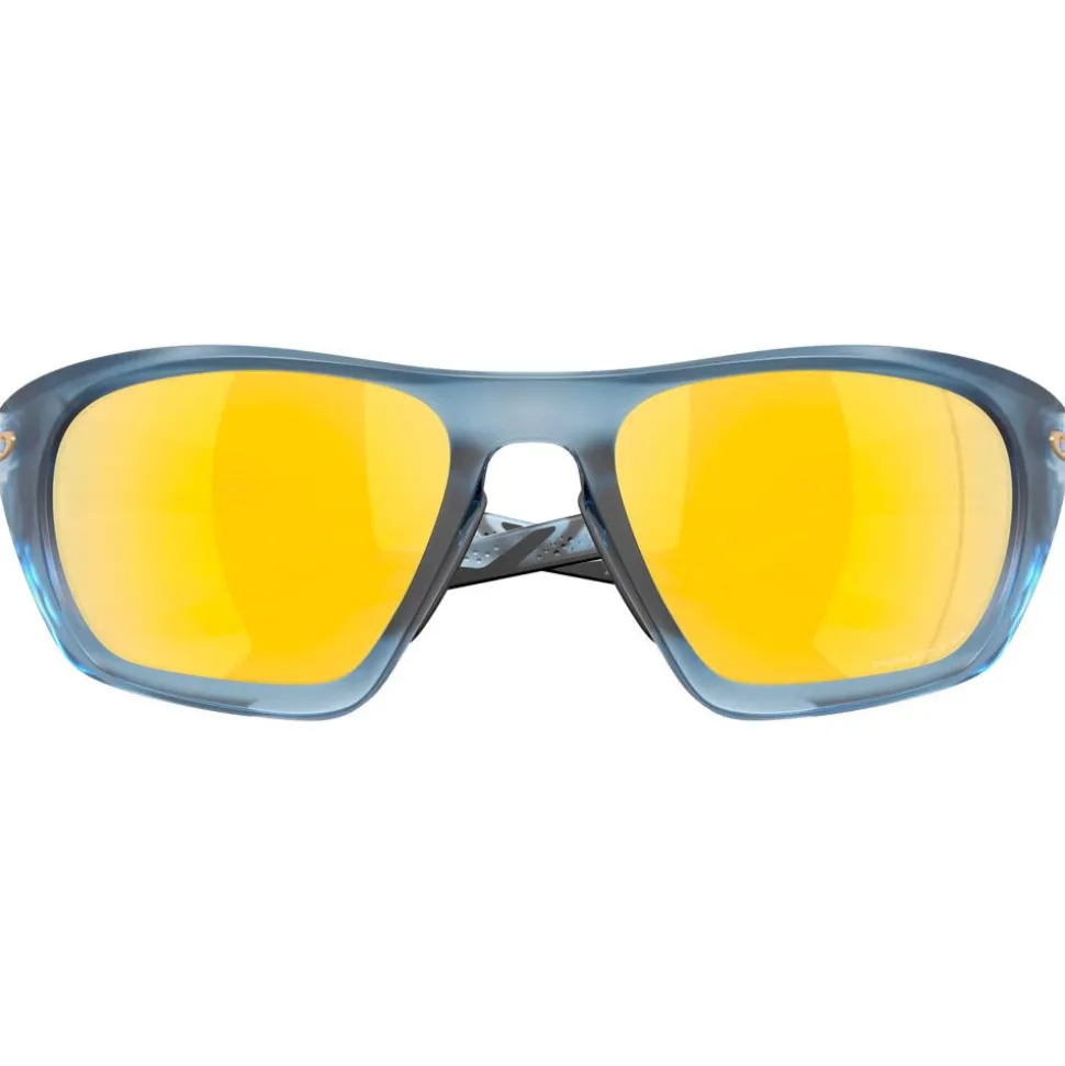 Lunettes de soleil Oakley Lateralis Polaris Matte Trans Abyss Prizm 24k Polarized