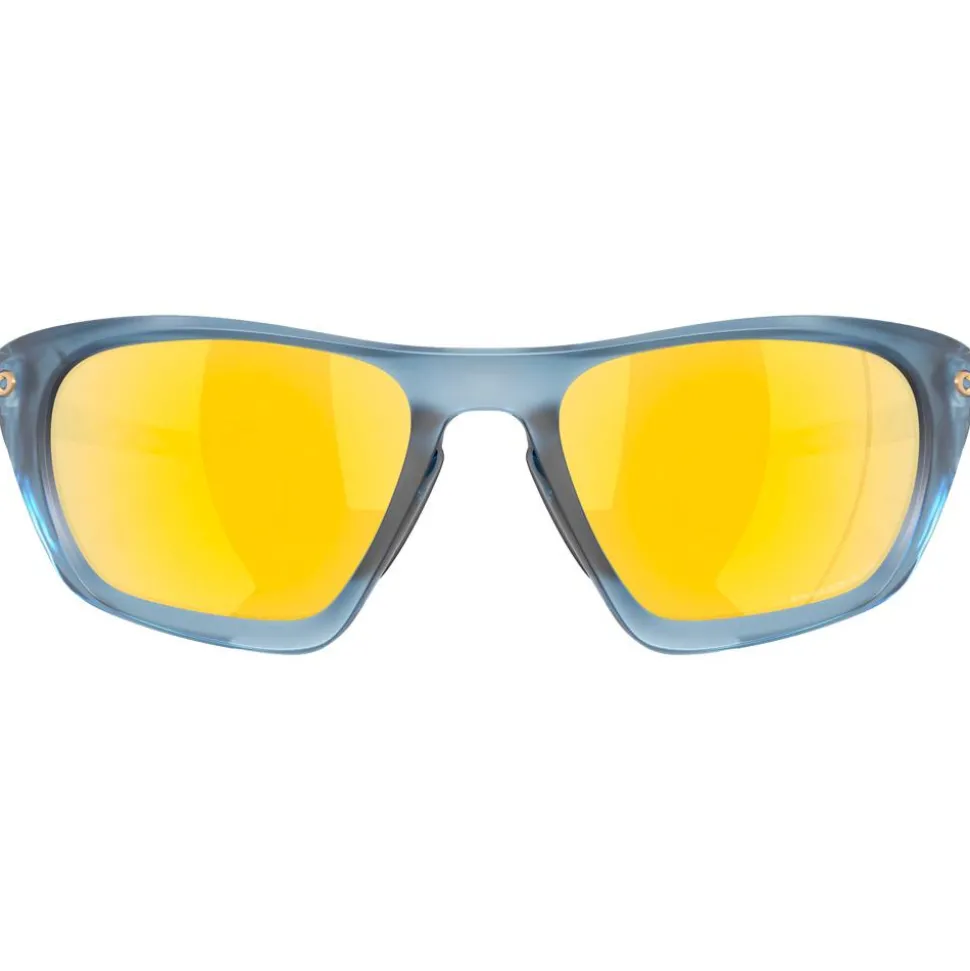 Lunettes de soleil Oakley Lateralis Polaris Matte Trans Abyss Prizm 24k Polarized