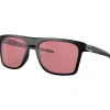 Lunettes de soleil Oakley Leffingwell Matte Black Prizm Dark Golf