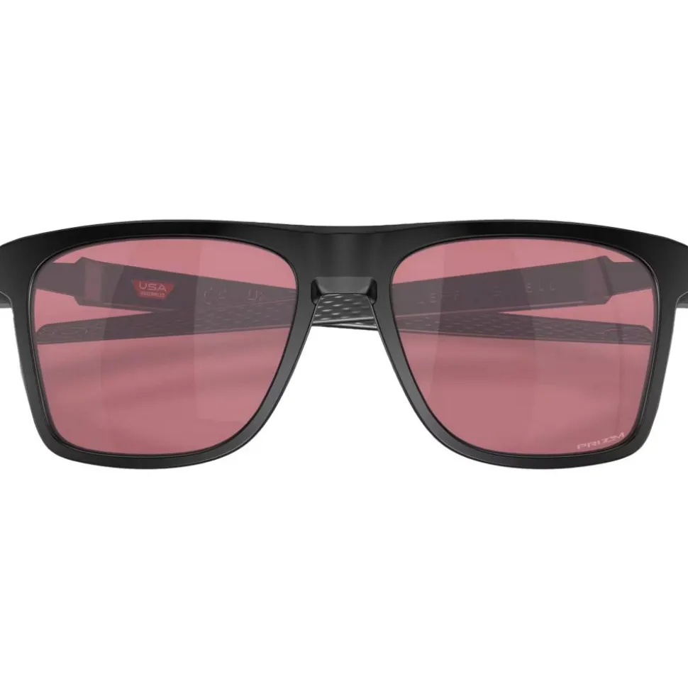 Lunettes de soleil Oakley Leffingwell Matte Black Prizm Dark Golf