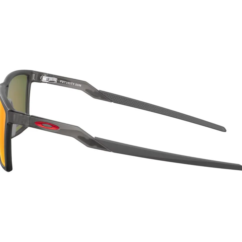 Lunettes de soleil Oakley Futurity Sun Satin Grey Smoke Prizm Ruby Polarized