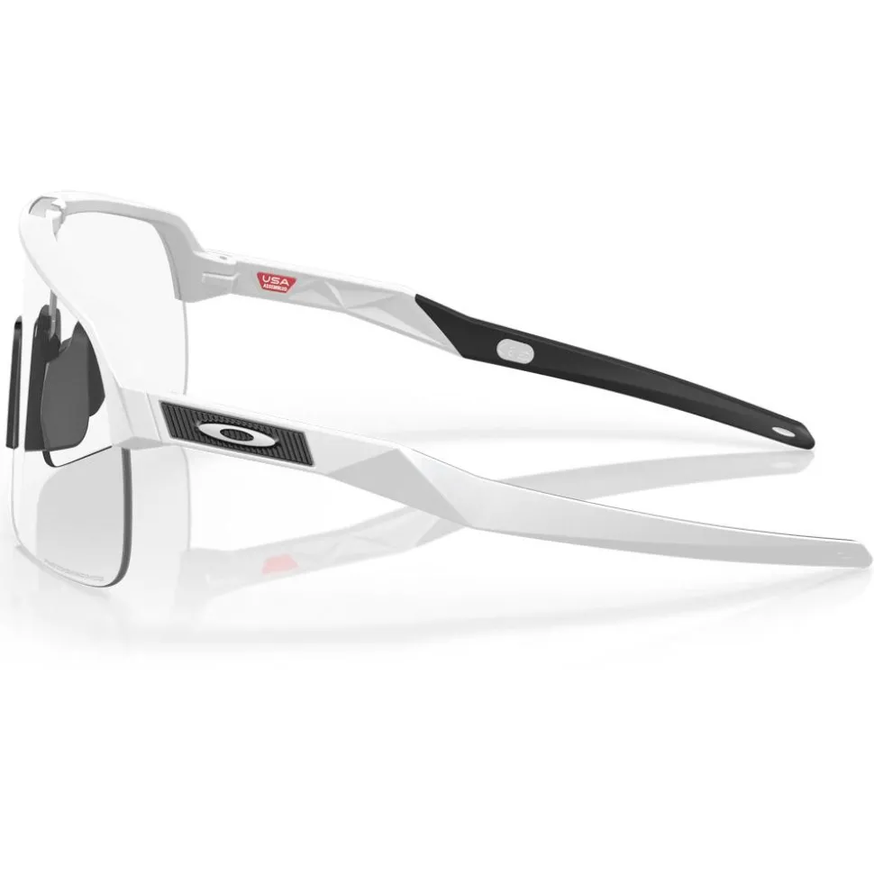 Lunettes de soleil Oakley Sutro Lite Matte White Clear to Black Iridium Photochromic