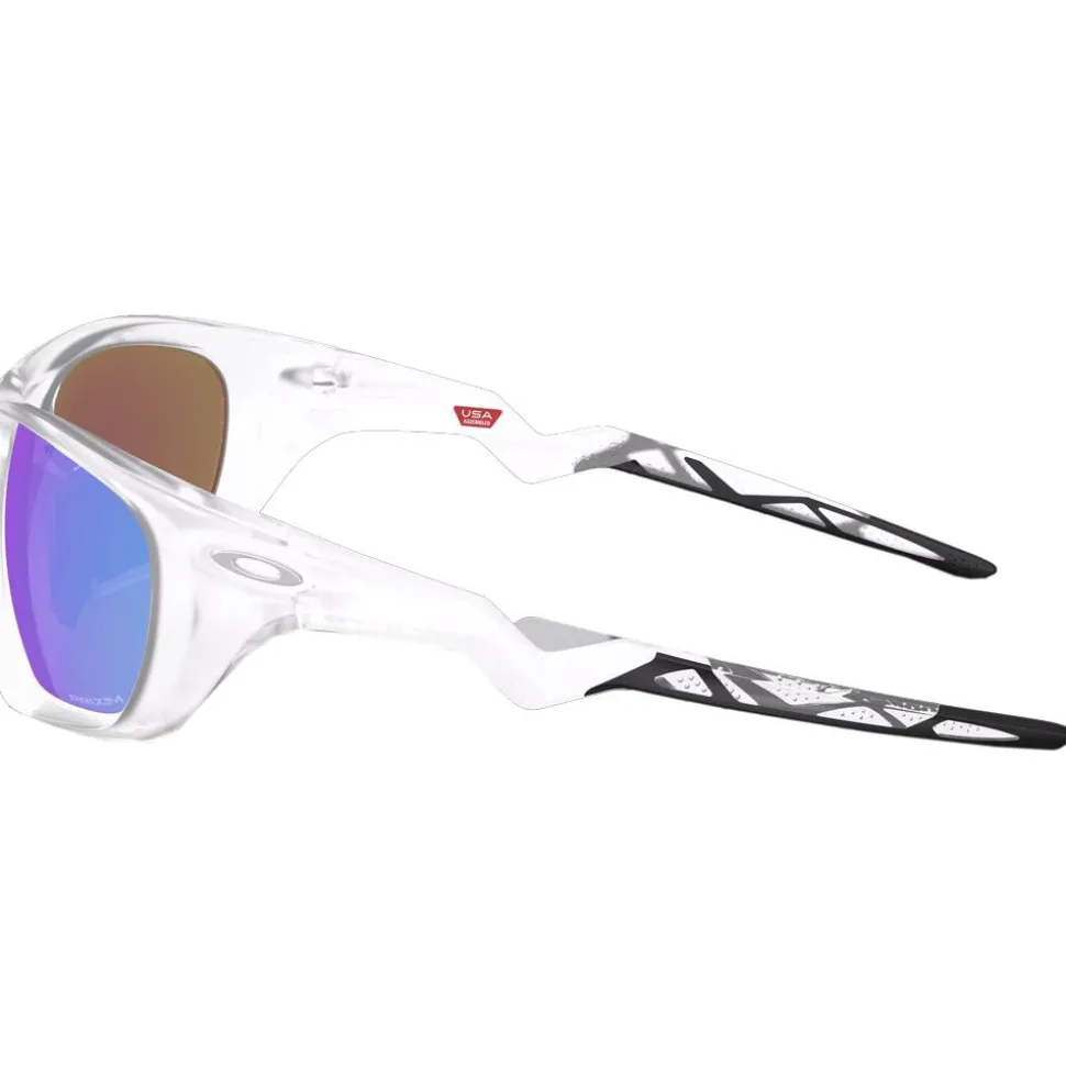 Lunettes de soleil Oakley Lateralis Matte Clear Prizm Sapphire