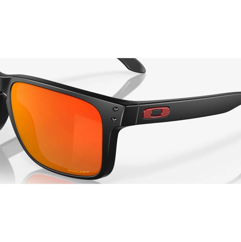 Lunettes de soleil Oakley Holbrook XL Matte Matte Black Prizm Ruby
