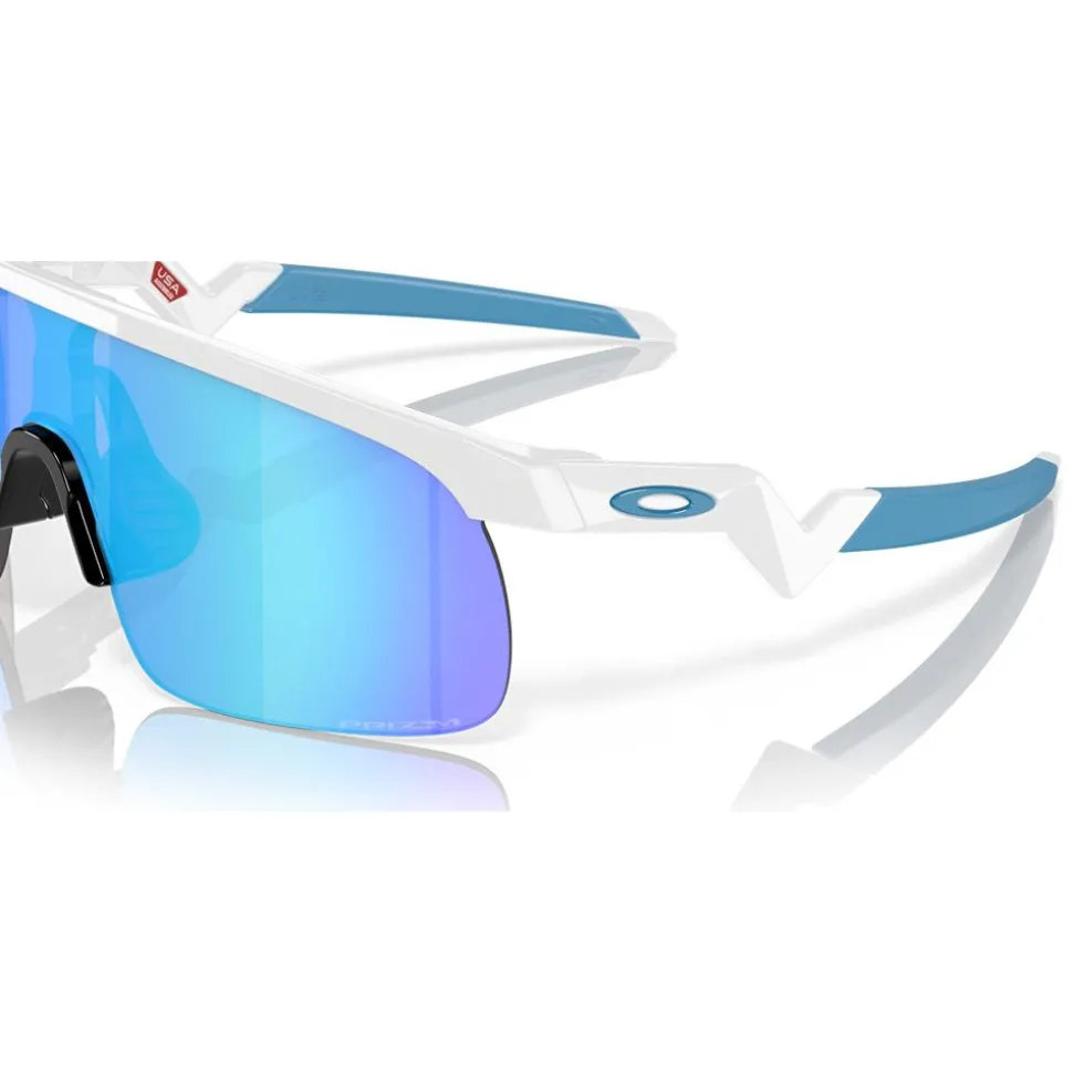 Lunettes de soleil Oakley Resistor Polished White Prizm Sapphire