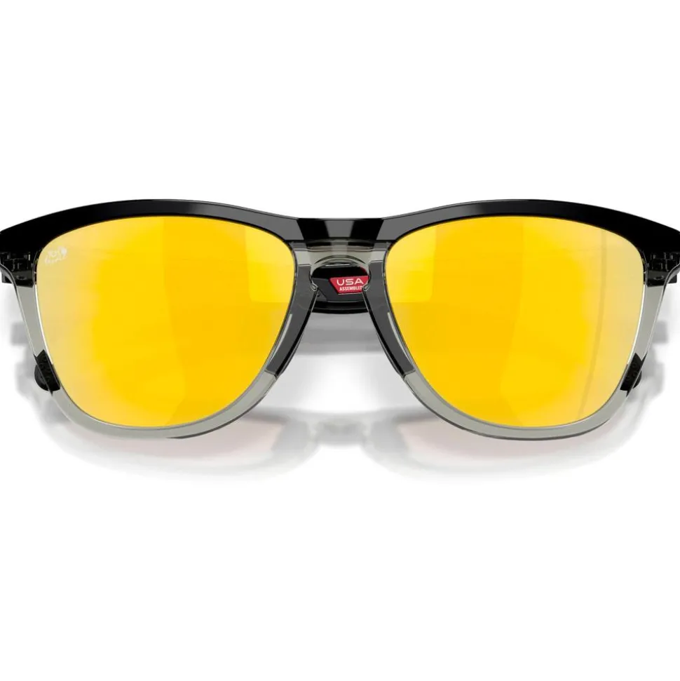 Lunettes de soleil Oakley Frogskins Range Matte Black Prizm 24K Polarized